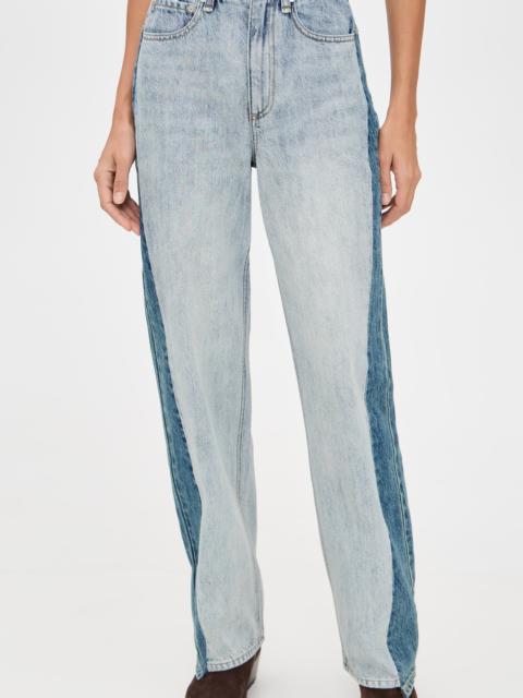 rag & bone Shea High Rise Ankle Straight Jeans