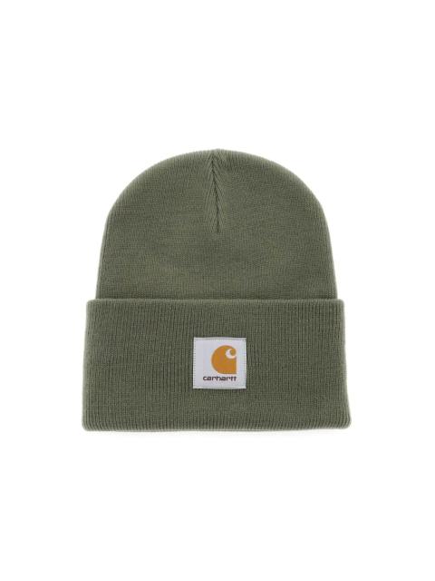 Carhartt Wip Beanie Hat With Logo Patch