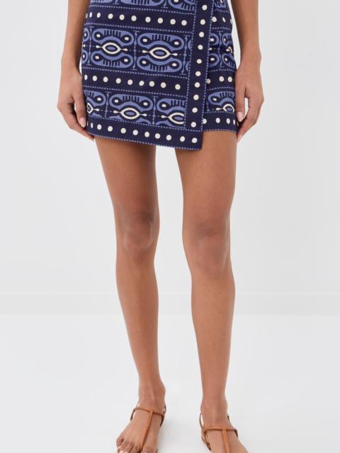 Johanna Ortiz Hunting Roots Wrap Skirt