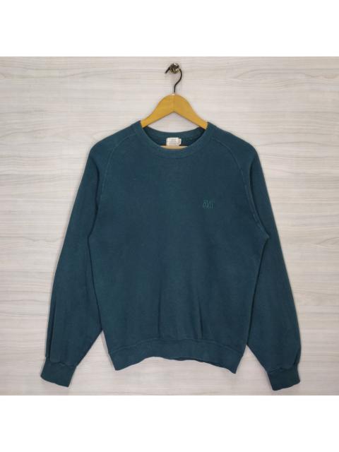 Other Designers Vintage - BVD Blank Raglan Sweatshirt,Green Sacramento