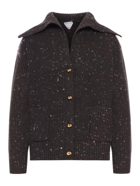Bottega Veneta Bottega Veneta Women Ribbed Cardigan With Wide Neck