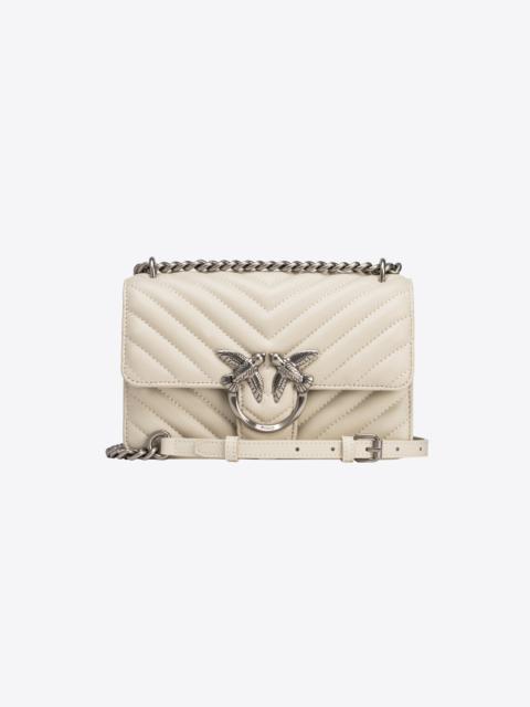 PINKO MINI LOVE BAG ONE CHEVRON