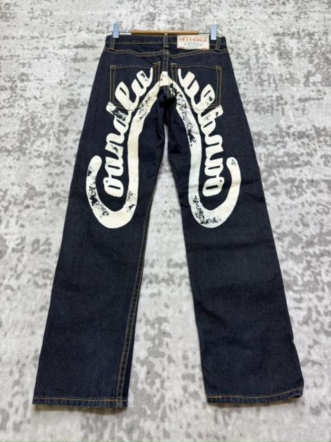 Hysteric Glamour Vintage Cocolulu CO&LU Painted Logo Selvedge Jeans