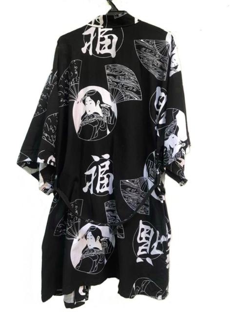 Other Designers Kimono Japan Dragon - Tasman Geisha Print Kimono