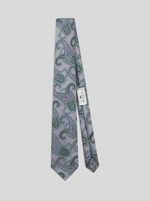 Etro PAISLEY SILK JACQUARD TIE