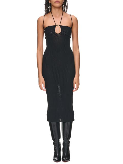 Blumarine Rib Midi Dress