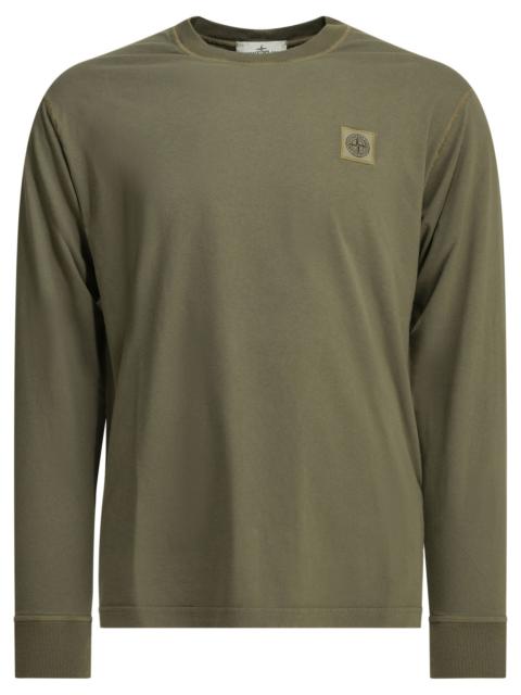 Stone Island Stone Island Fissato Crew-neck T-shirt Green