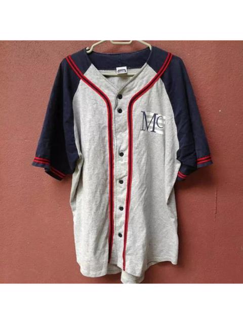 Other Designers Vintage - 🔥 90s COTTON BASEBALL JERSEY
