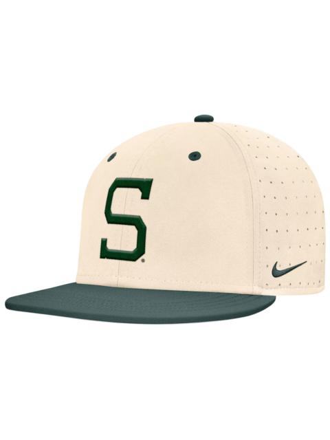 Nike Nike Adult Michigan State Spartans Natural Aero True Fitted Hat
