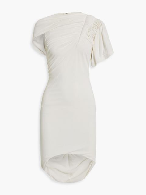 Alexander Wang Asymmetric cutout stretch-jersey mini dress