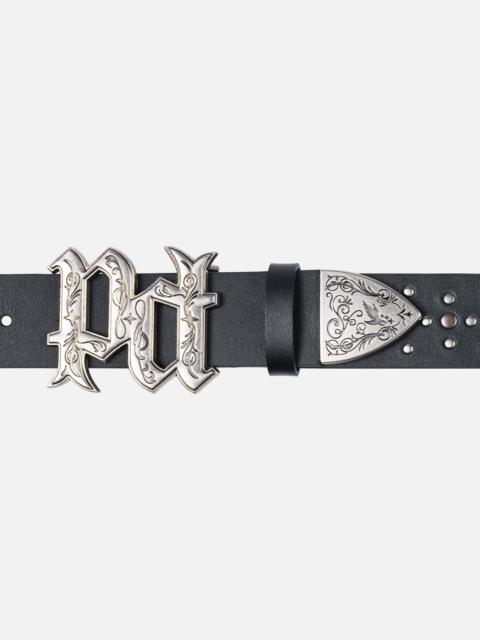 DUKE + DEXTER Peso Studded Belt
