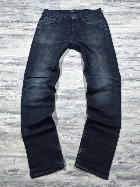 Paul Smith PAUL SMITH INDIGO FADED SLIM JEANS THE HELLP INDIE SLEAZE