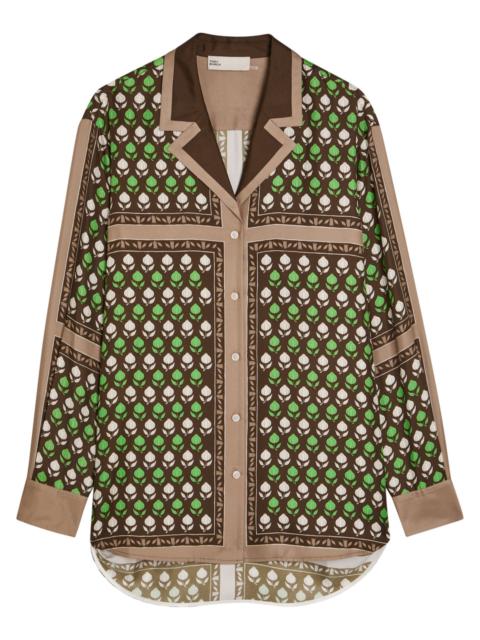 TORY BURCH Tory Burch Printed Silk Shirt
