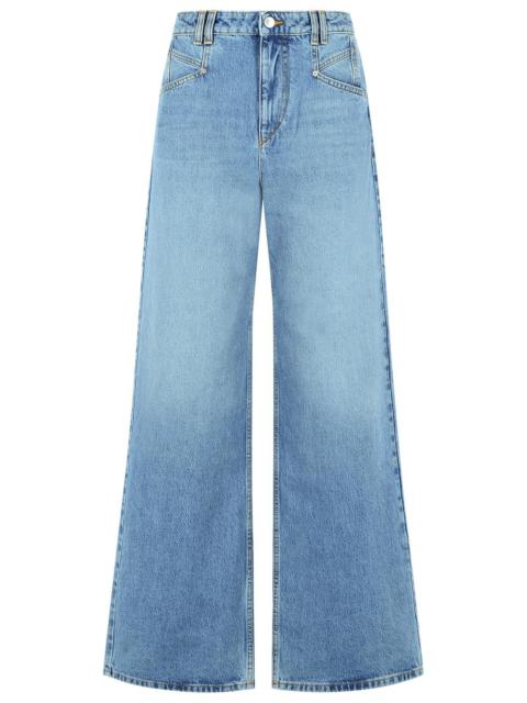 Isabel Marant Isabel Marant 'LEMONY' Light Blue Cotton Jeans