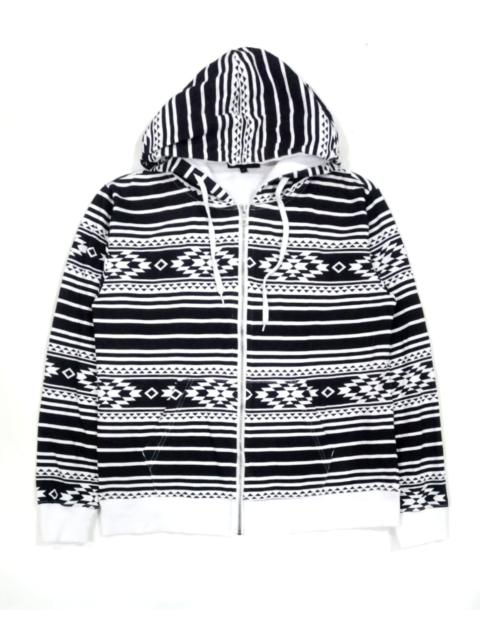 Other Designers Japanese Brand - RARE! AVAIL AVANTGARDE FULL PRINT TRIBAL NAVAJO HOODIE