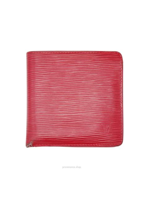 Louis Vuitton Louis Vuitton Marco Wallet - Red Epi Leather