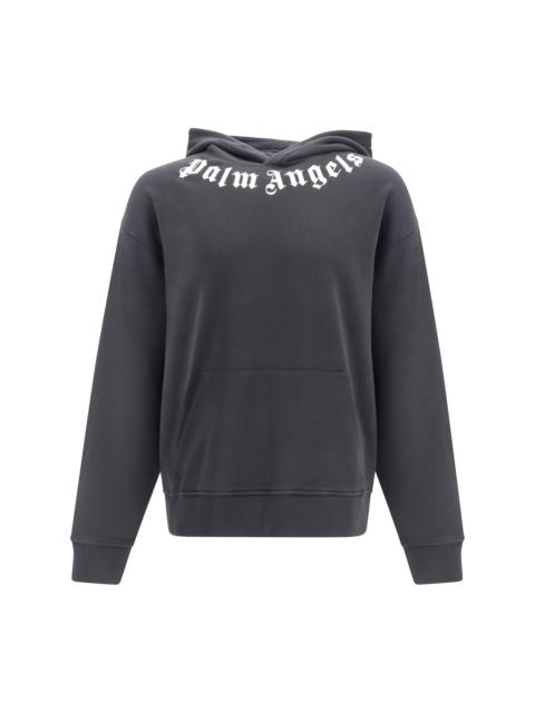 Palm Angels Palm Angels Logo Hoodie Black-Off White