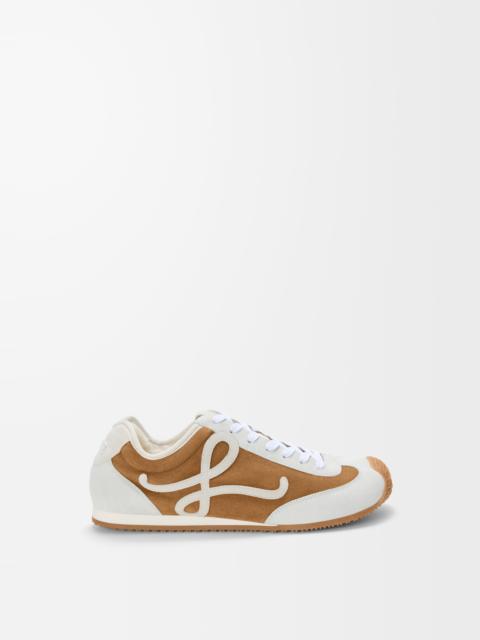 Loewe Ballet Runner 2.0 in suede and shearling