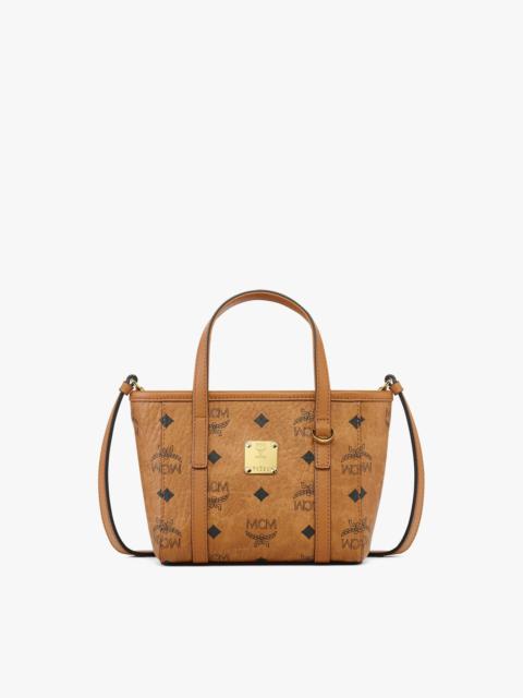 MCM Toni Top-Zip Shopper in Visetos