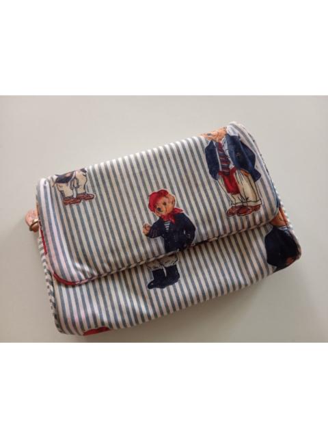 Polo Ralph Lauren Polo RL Bear 🐻 Pouch Make Up Bag Wallet 👛