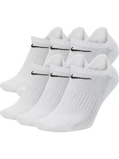 Nike Nike Youth Performance Cushioned No-Show Socks - 6 Pack