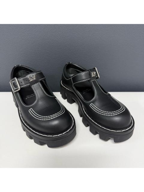 Louis Vuitton Louis Vuitton Checker Platform Loafers Black Shoes