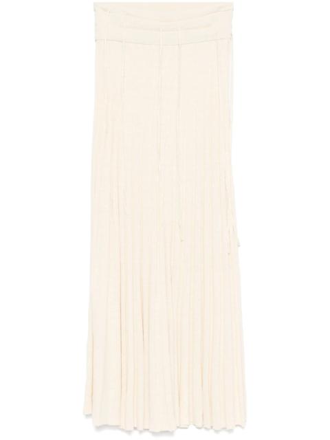 CHRISTOPHER ESBER pleated maxi skirt