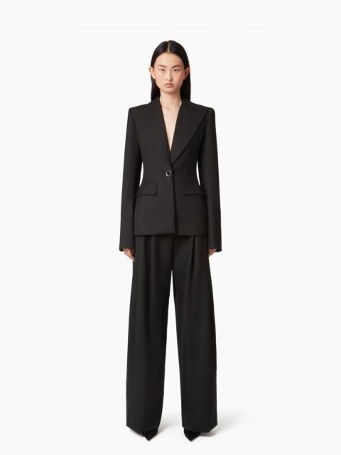 NINA RICCI PLEATED WIDE-LEG PANTS