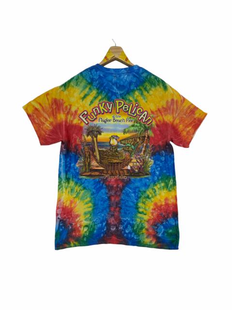 Other Designers Free Nature - Funky Pelican Florida Nice Graphic & Tie Dye Tee #3328-67