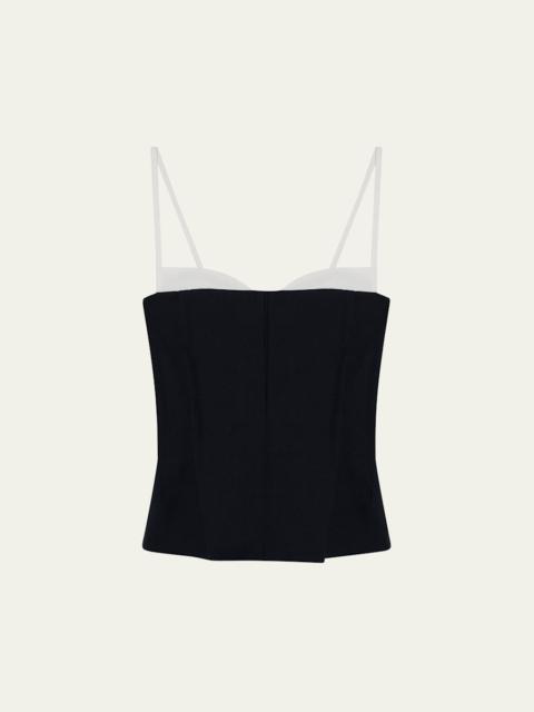 SIMKHAI Charlee Bustier Top