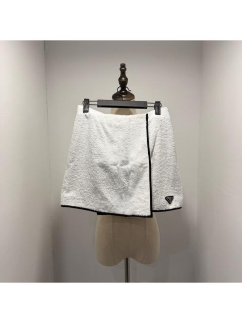 Prada Prada Triangle Logo Skirt