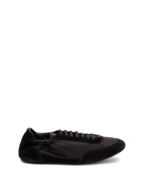 Prada Prada Men `Collapse` Re-Nylon And Suede Sneakers