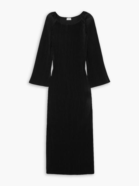 BY MALENE BIRGER Viella plissé-crepe maxi dress