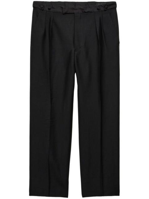 Prada Men Wool And Mohair Pants