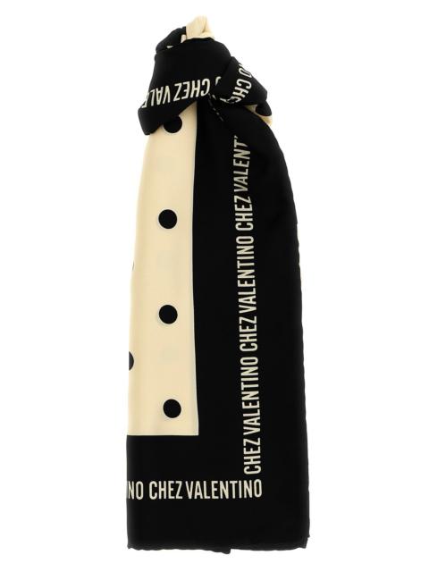 Valentino Valentino Garavani 'Chez Valentino' scarf