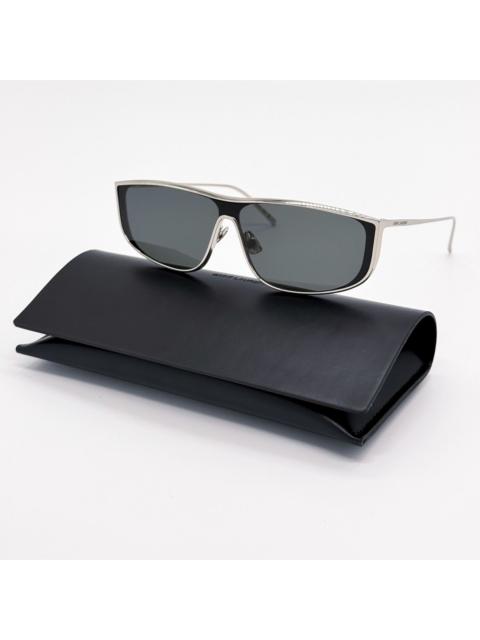 SAINT LAURENT NEW SAINT LAURENT SL605 LUNA 001 SILVER SUNGLASSES SL605