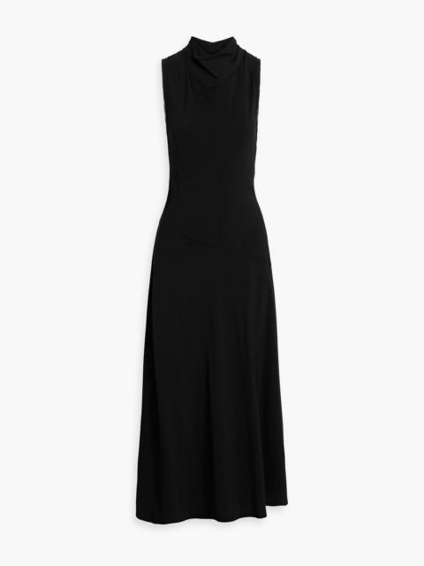 ULLA JOHNSON Kalena draped crepe midi dress