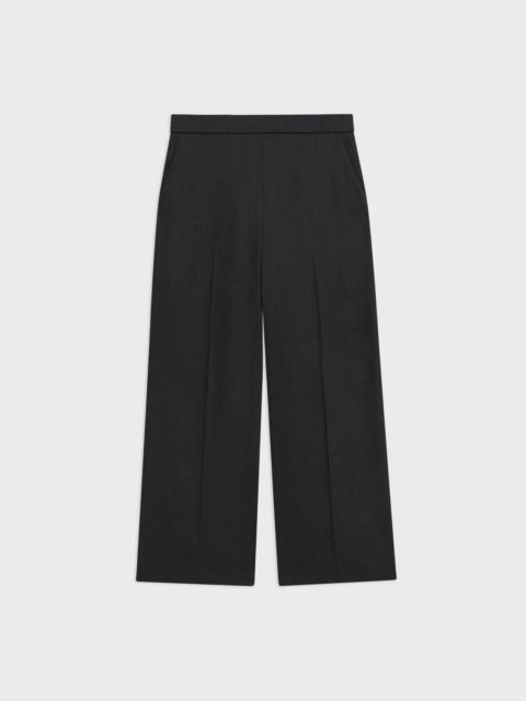 Theory Straight Pull-On Pant in Linen-Viscose
