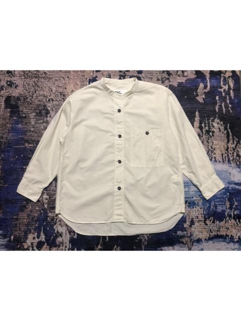 MARGARET HOWELL Margaret Howell Band Collar Shirt Blouse