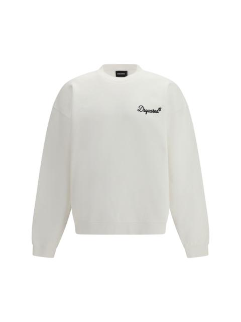 DSQUARED2 Dsquared2 Logo Cotton Sweatshirt