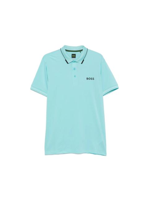 BOSS Boss Blue Polo Shirts Men