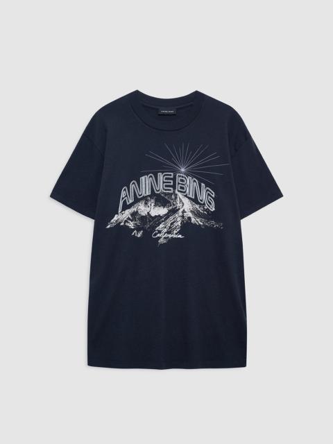 ANINE BING Walker Tee California - Vintage Black