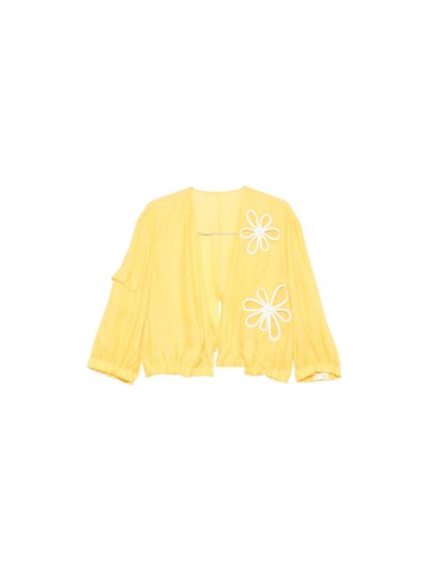 FENDI Embroidered Blouson Jacket