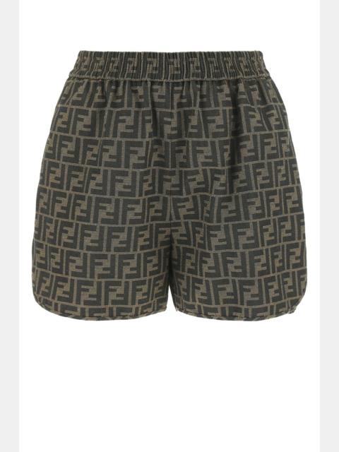 FENDI Fendi Women Short Ff Canvas