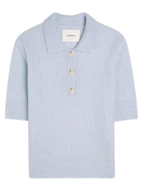 LISA YANG Lisa Yang Masy Cashmere and Silk-blend top