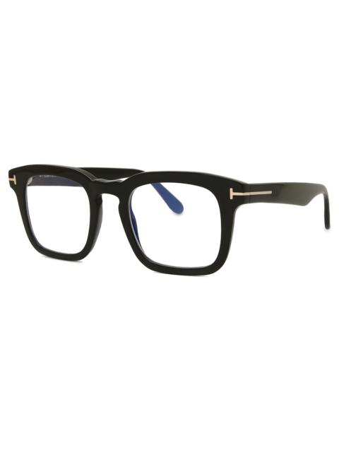 TOM FORD Tom Ford Blue Light Block Square Men's Eyeglasses FT6025-B 001 50