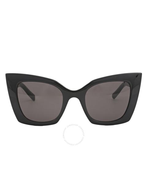 Open Box - Saint Laurent Black Cat Eye Ladies Sunglasses SL 552 001 51