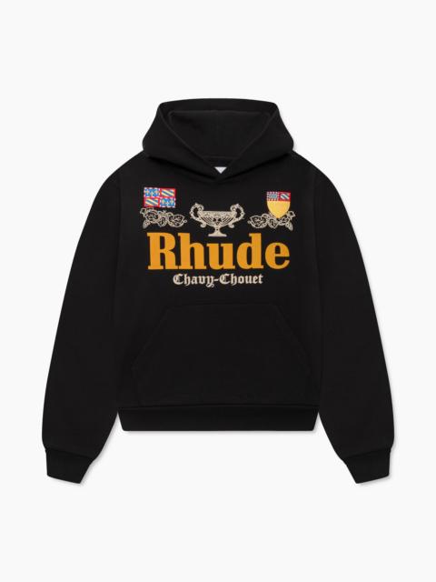 Rhude RHUDE x DOMAINE CHAVY-CHOUET PATCH HOODIE