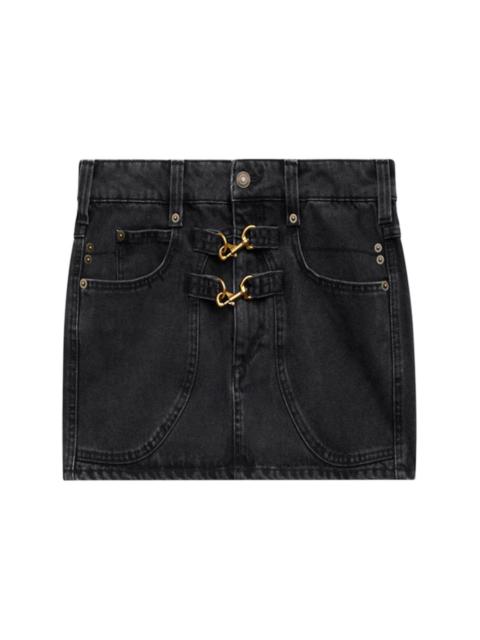 Paulina denim mini skirt