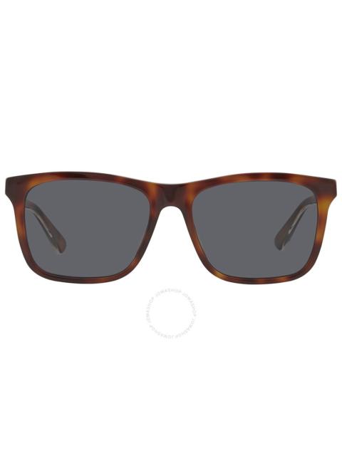 GUCCI Gucci Grey Square Men's Sunglasses GG0381SN 009 57